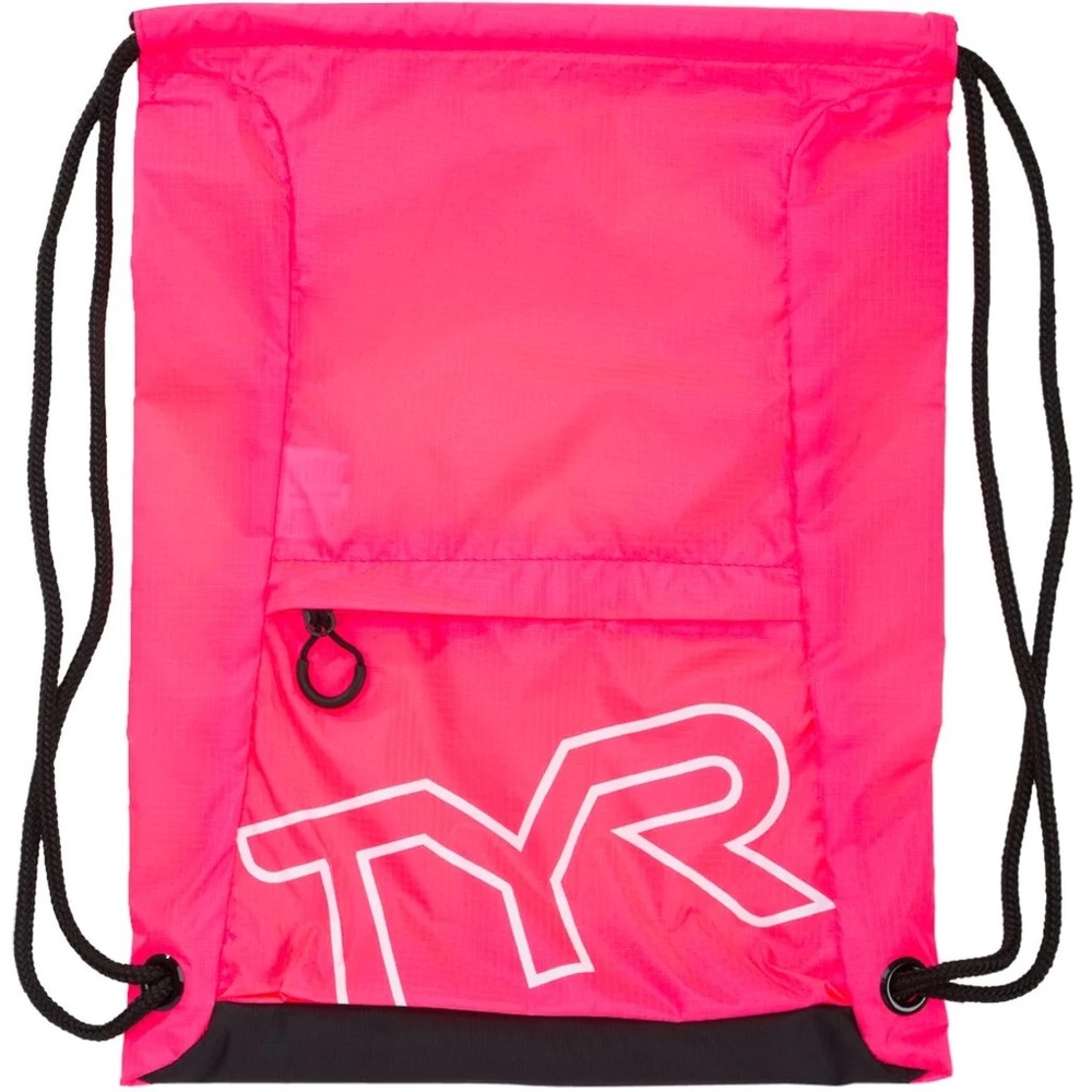 TYR Bright Pink Draw String Backpack - NWOT